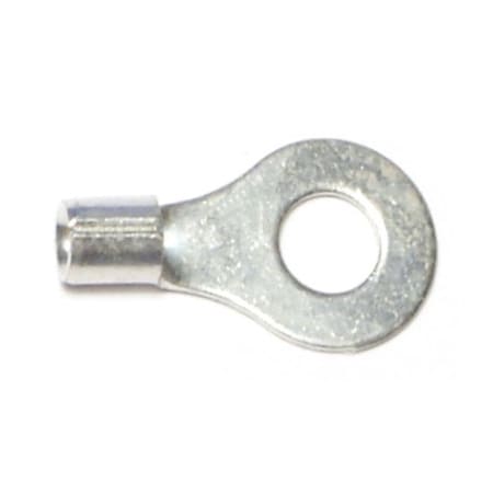 Midwest Fastener Ring Terminal, 10 AWG, Bare Insulated, 25 PK 70084